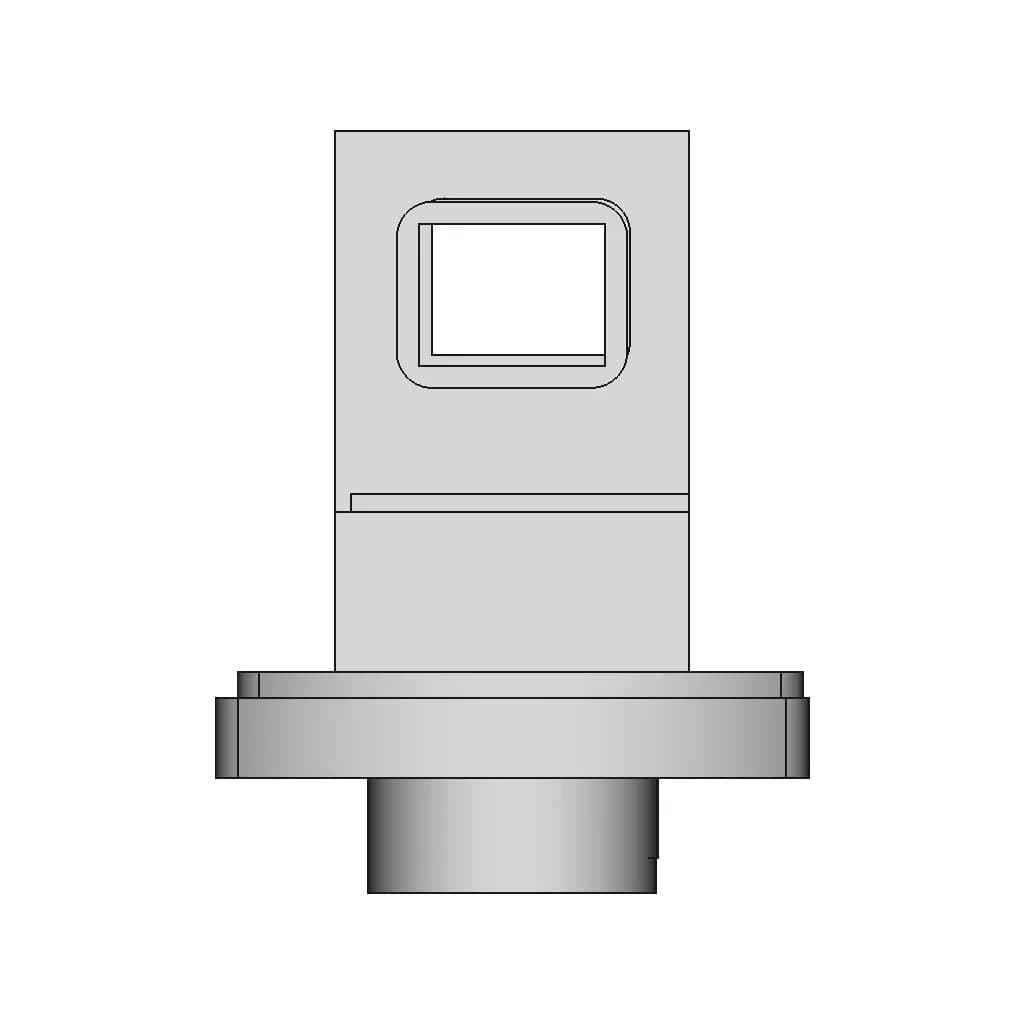 Solidworks Beginner Tutorial Exercise 39 Only 5 Sketches - Downloadable CAD Representation_270_0_degree_snapshot
