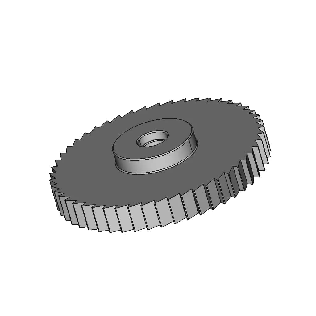 2 Solidworks Tutorial How To Create A 3D Model Of A Ratcheting Gear - Standard Mechanical Component_60_30_degree_snapshot