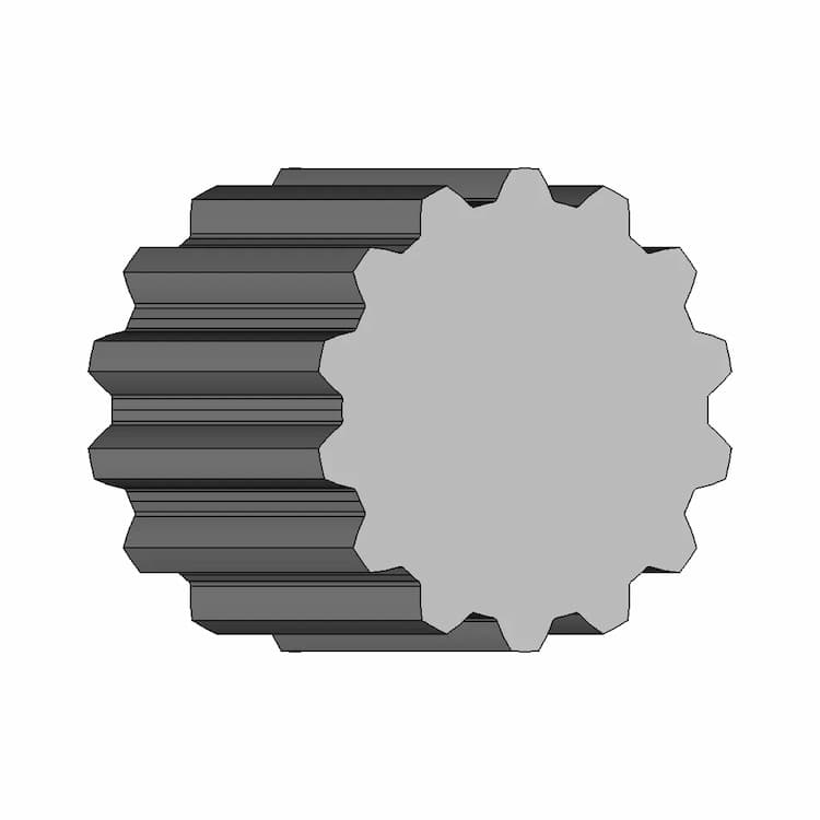 Din 5480 N30X2X14X9H - Standard Mechanical Component