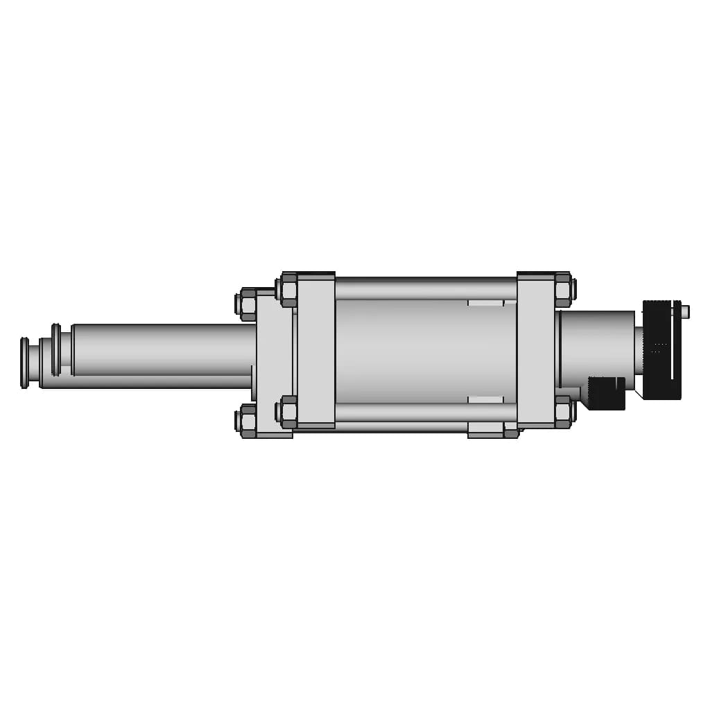 Hydraulic Cylinder | High-Quality CAD Model_0_0_degree_snapshot