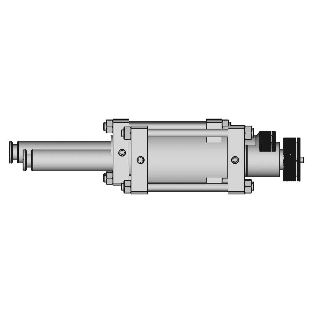 Hydraulic Cylinder | High-Quality CAD Model_270_0_degree_snapshot