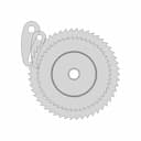 3D Modeling Practice Solidworks Tutorial How To Create A 3D Model Of A Pawl In Solidworks | High-Quality CAD Model_0_0_degree_snapshot