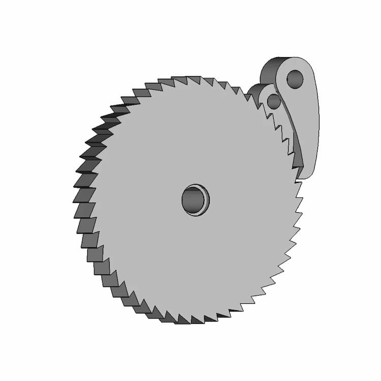 3D Modeling Practice Solidworks Tutorial How To Create A 3D Model Of A Pawl In Solidworks | High-Quality CAD Model