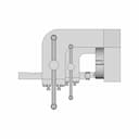 Manual Arbor Press Assembly | High-Quality CAD Model_0_90_degree_snapshot