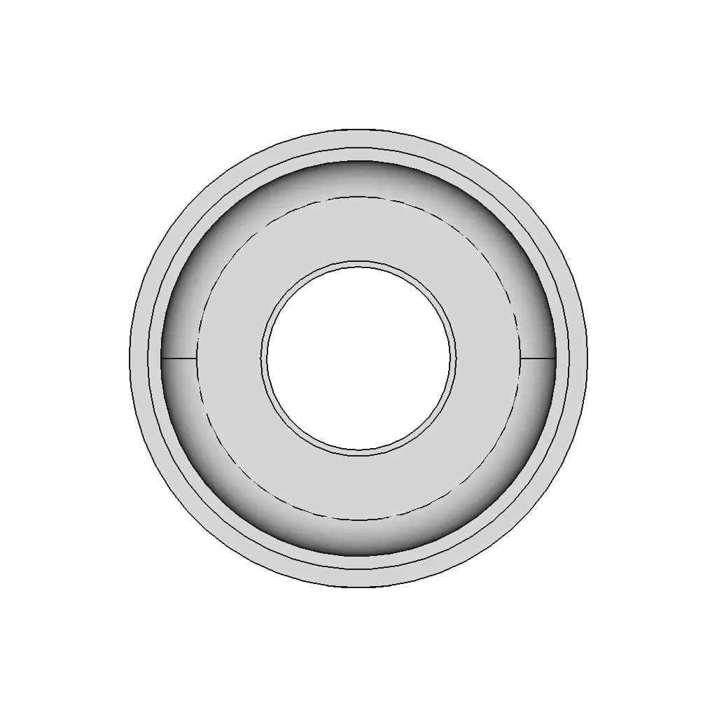 Sealing Cup - Standard Mechanical Component_0_90_degree_snapshot