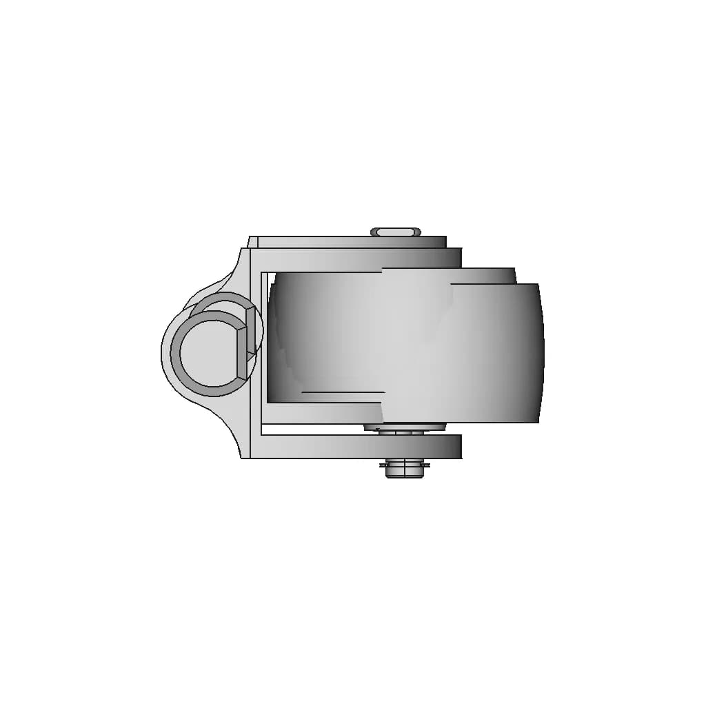 Assembly_Caster - Standard Mechanical Component_0_0_degree_snapshot