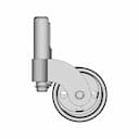Assembly_Caster - Standard Mechanical Component_90_0_degree_snapshot