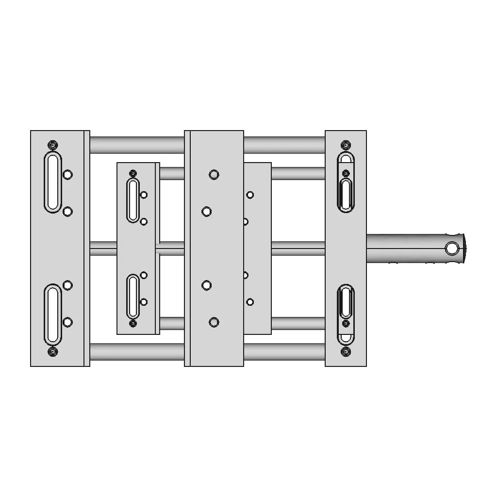 Sorotec Ms22 Low Profile Vise - Standard Mechanical Component_0_0_degree_snapshot