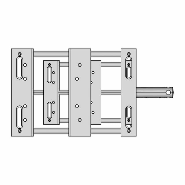 Sorotec Ms22 Low Profile Vise - Standard Mechanical Component