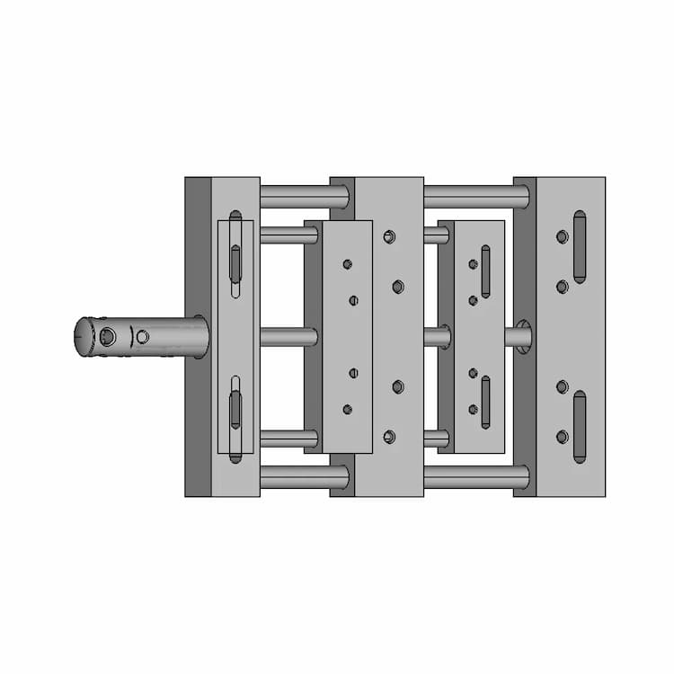 Sorotec Ms22 Low Profile Vise - Standard Mechanical Component