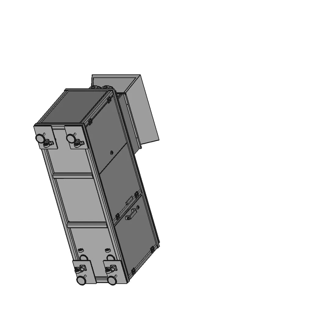 Crusher Machine | 3D Engineering Design File_60_30_degree_snapshot