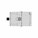 Mixer Top Half Injection Molded Part - Downloadable CAD Representation_0_270_degree_snapshot