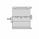 Mixer Top Half Injection Molded Part - Downloadable CAD Representation_90_0_degree_snapshot