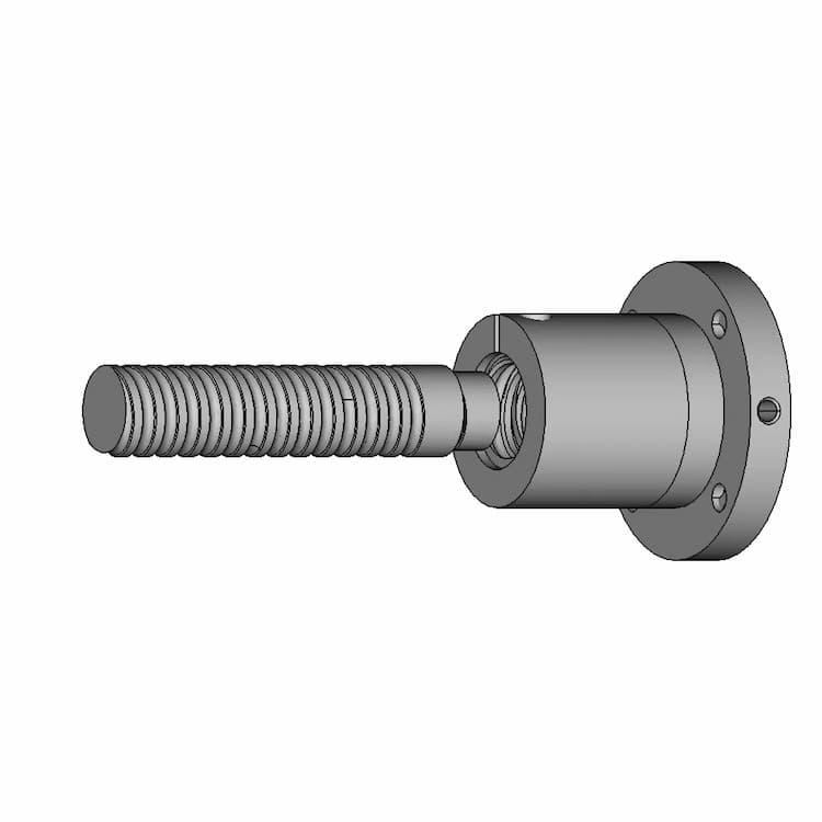 Ball Screw Nut 35 Mm | High-Quality CAD Model