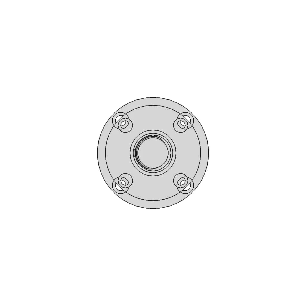 Ball Screw Nut 35 Mm | High-Quality CAD Model_0_270_degree_snapshot