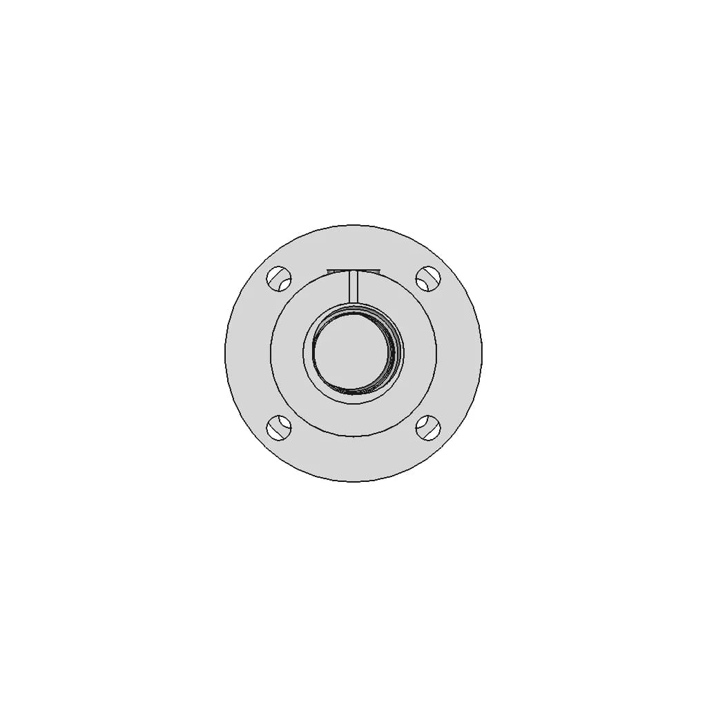 Ball Screw Nut 35 Mm | High-Quality CAD Model_0_90_degree_snapshot