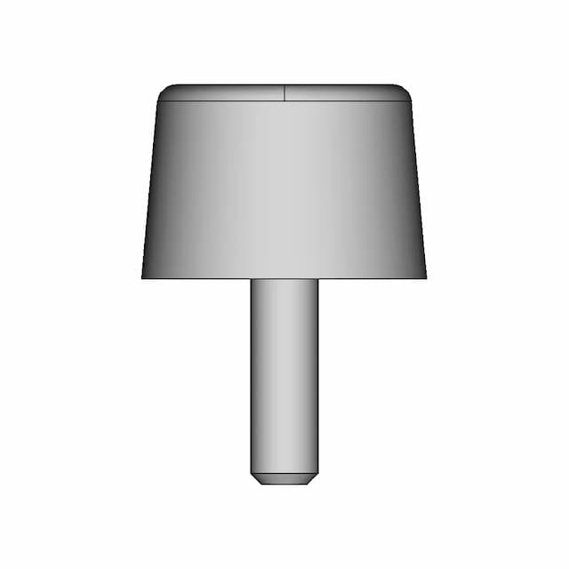 Altervia Rubber Metal Buffer A00033 16002501706 | High-Quality CAD Model