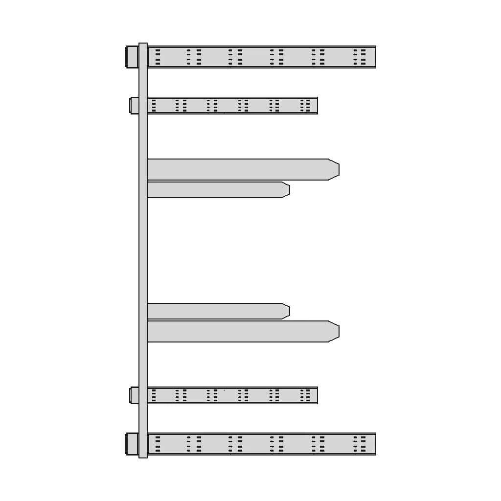 Forklift Forks Forklift Catali - Standard Mechanical Component_270_0_degree_snapshot