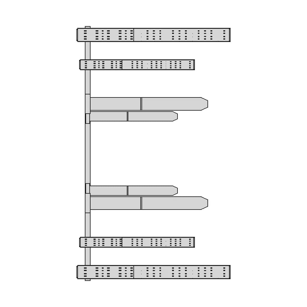 Forklift Forks Forklift Catali - Standard Mechanical Component_90_0_degree_snapshot