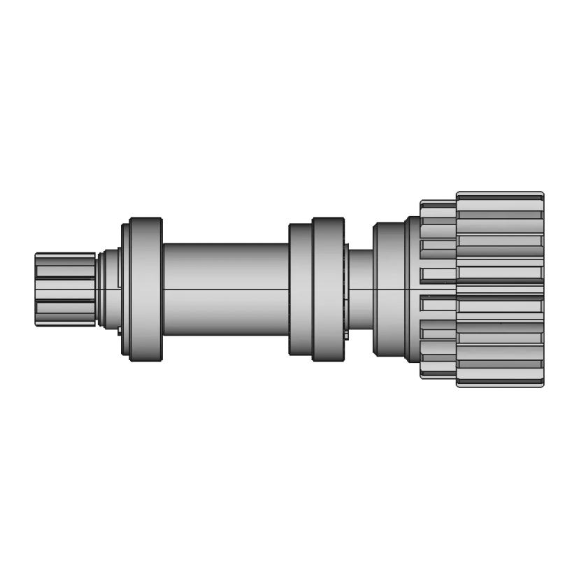 3D Modeling Practice Solidworks Tutorial How To Make A Drive Shaft Assembly - Downloadable CAD Representation