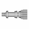 3D Modeling Practice Solidworks Tutorial How To Make A Drive Shaft Assembly - Downloadable CAD Representation_0_0_degree_snapshot