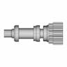 3D Modeling Practice Solidworks Tutorial How To Make A Drive Shaft Assembly - Downloadable CAD Representation_270_0_degree_snapshot