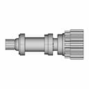 3D Modeling Practice Solidworks Tutorial How To Make A Drive Shaft Assembly - Downloadable CAD Representation_90_0_degree_snapshot