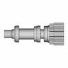 3D Modeling Practice Solidworks Tutorial How To Make A Drive Shaft Assembly - Downloadable CAD Representation_90_0_degree_snapshot