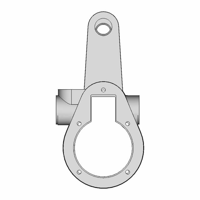 Drehhebelarm Autodesk Inventor | 3D Engineering Design File