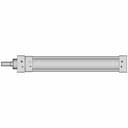 Pneumatic Actuator O50X300 Sc | High-Quality CAD Model_270_0_degree_snapshot