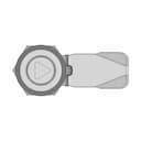 The Latch Emes Ypk3548 - Downloadable CAD Representation_270_0_degree_snapshot