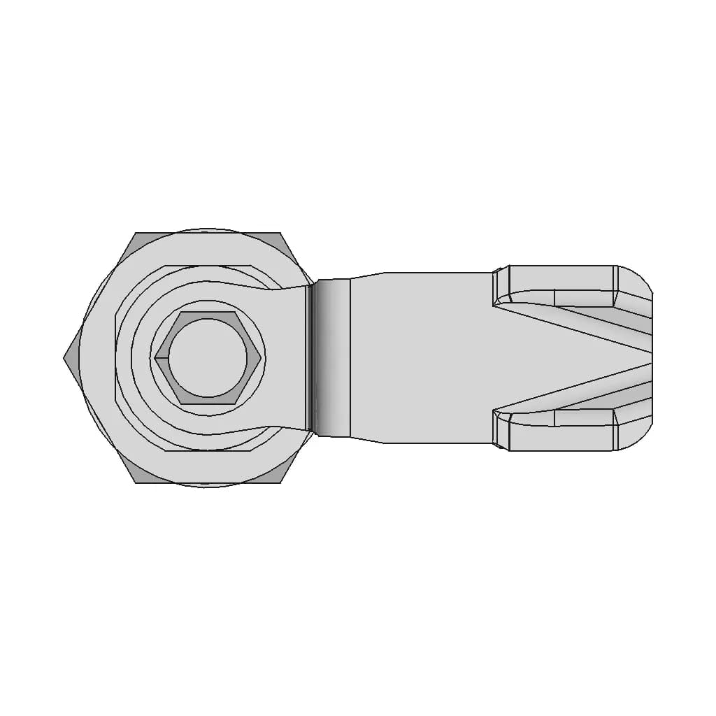 The Latch Emes Ypk3548 - Downloadable CAD Representation_90_0_degree_snapshot