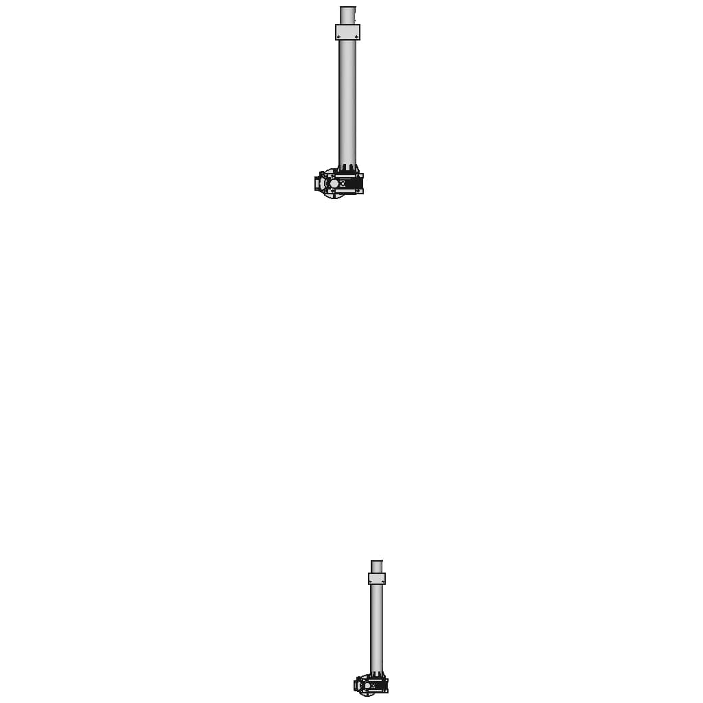 Linear Actuator Nmrv 2 2 Kw Diy | High-Quality CAD Model_0_90_degree_snapshot