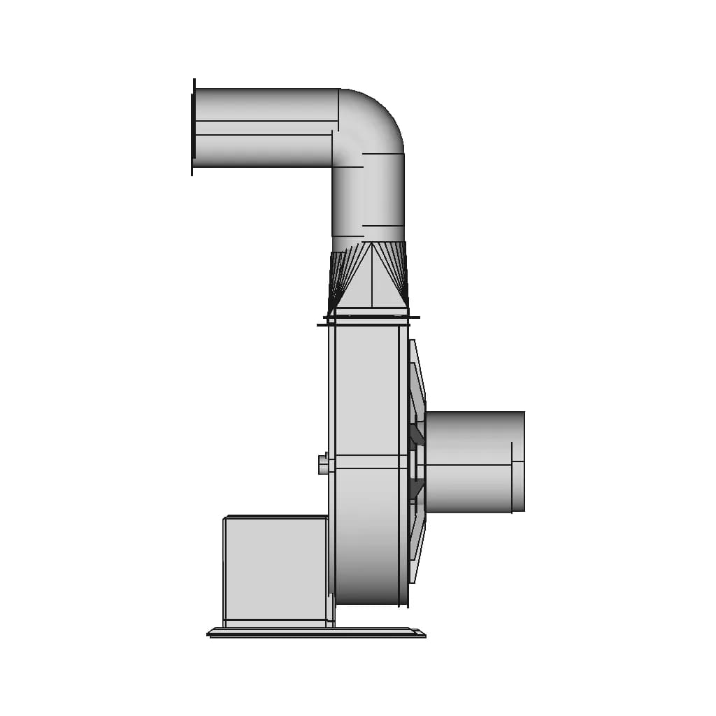 10 Hp Fan Blower | High-Quality CAD Model_0_270_degree_snapshot