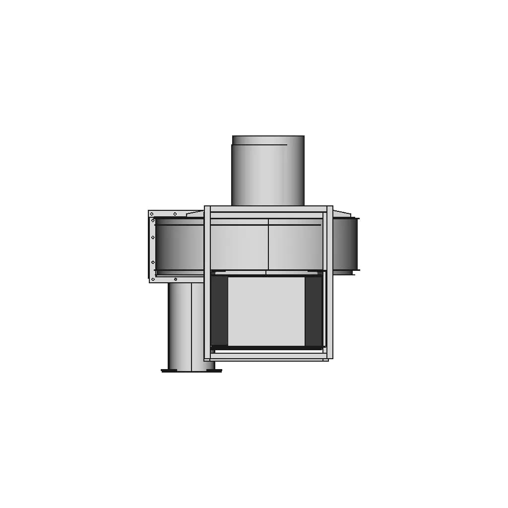 10 Hp Fan Blower | High-Quality CAD Model_90_0_degree_snapshot