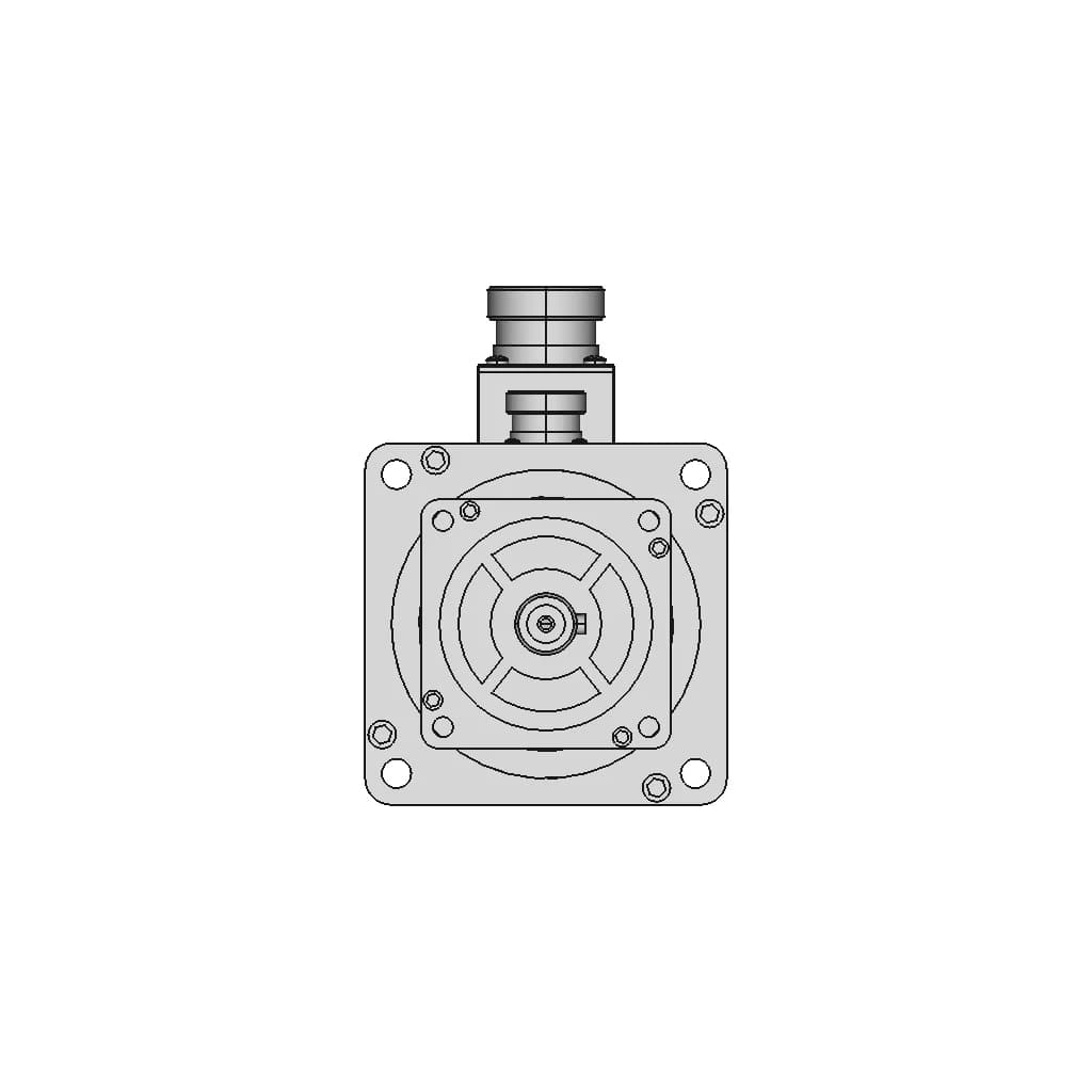A Conveyor Belt Machine Equipment Used For Cutting Vegetables Or More - Downloadable CAD Representation_0_0_degree_snapshot