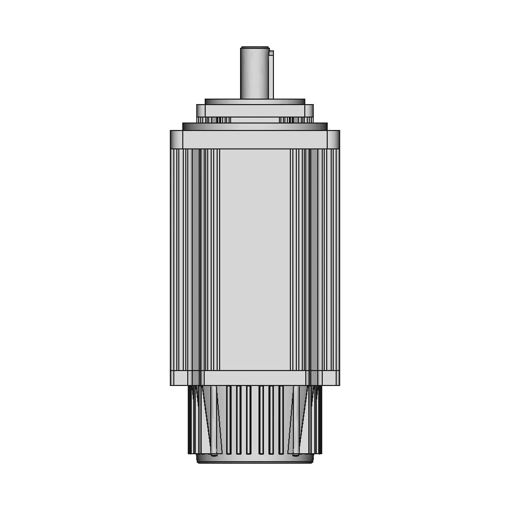 A Conveyor Belt Machine Equipment Used For Cutting Vegetables Or More - Downloadable CAD Representation_90_0_degree_snapshot