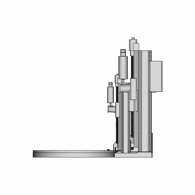 Pallet Stretch Wrapping Machine Film Packaging Film Wrapping - Downloadable CAD Representation