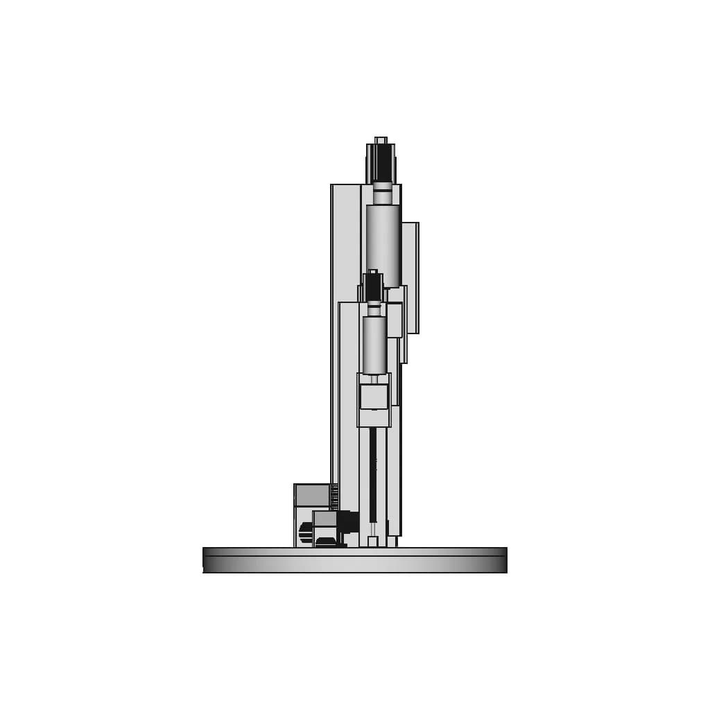 Pallet Stretch Wrapping Machine Film Packaging Film Wrapping - Downloadable CAD Representation_0_270_degree_snapshot