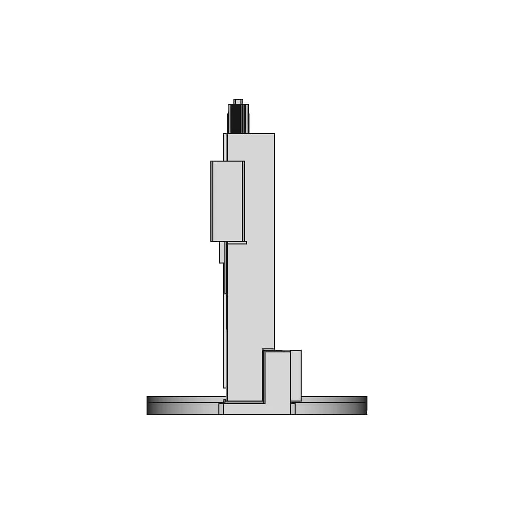 Pallet Stretch Wrapping Machine Film Packaging Film Wrapping - Downloadable CAD Representation_0_90_degree_snapshot