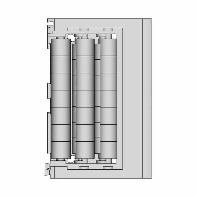 Roller Transition Chain - Downloadable CAD Representation