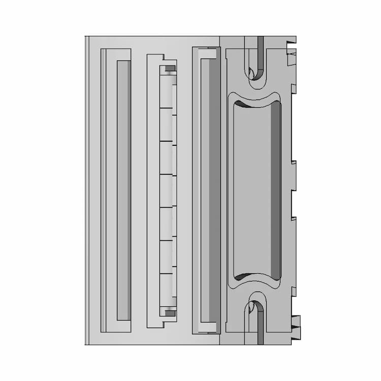 Roller Transition Chain - Downloadable CAD Representation