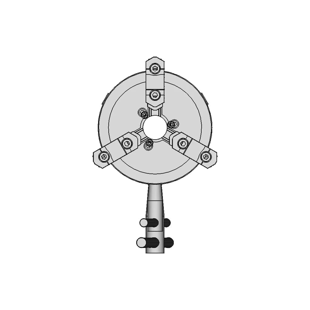 Lathe Chuck | 3D Engineering Design File_0_0_degree_snapshot