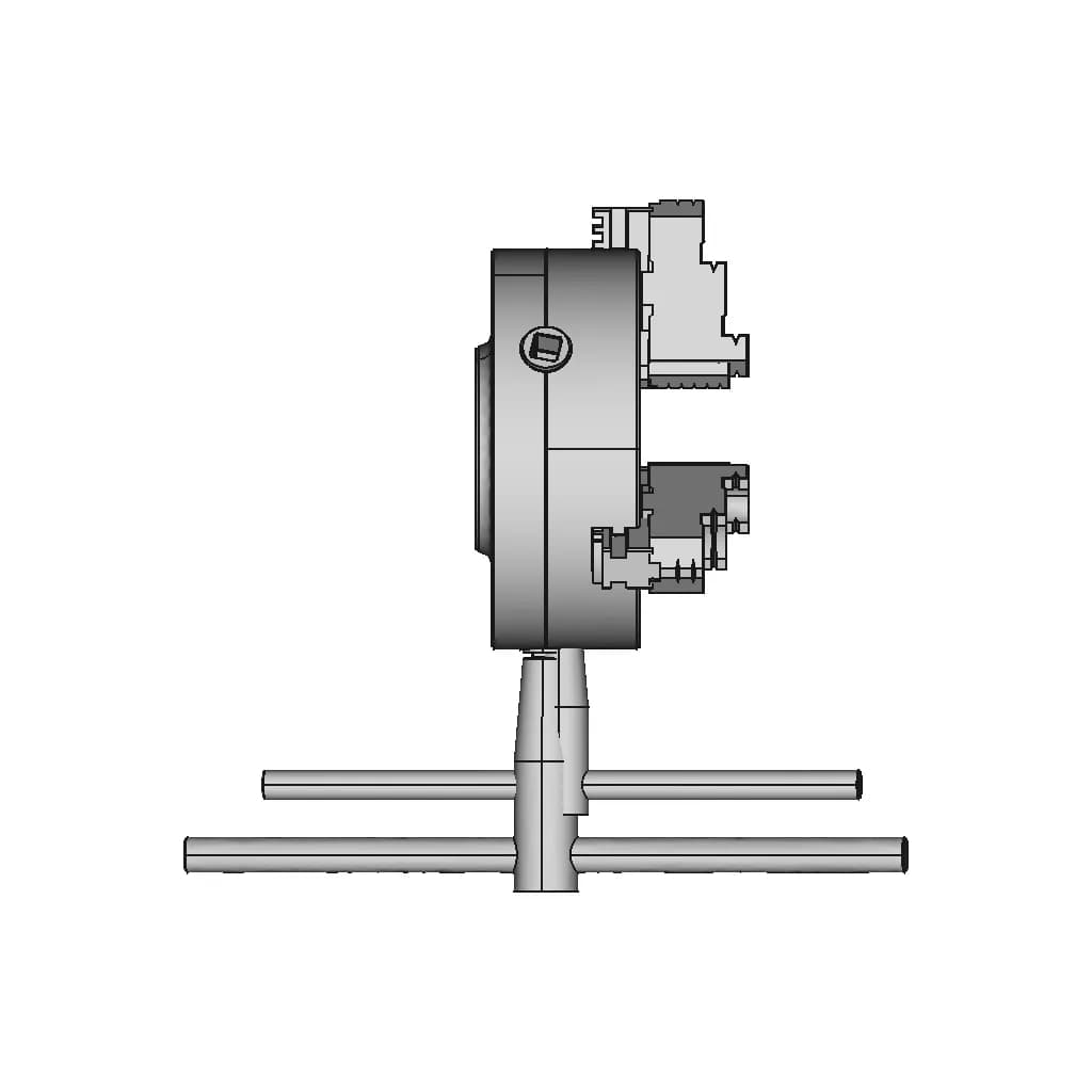 Lathe Chuck | 3D Engineering Design File_0_270_degree_snapshot