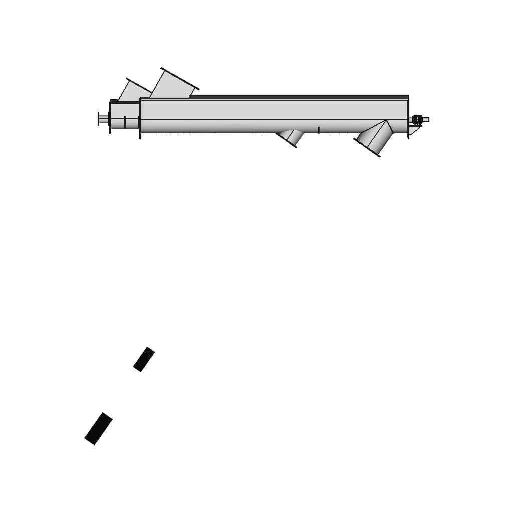 Hearth Carbon Furnace Transportador Helicoidal Cv6400 - Downloadable CAD Representation_0_270_degree_snapshot