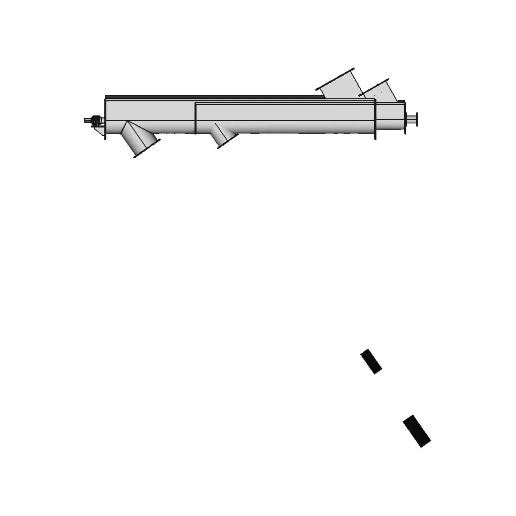 Hearth Carbon Furnace Transportador Helicoidal Cv6400 - Downloadable CAD Representation_0_90_degree_snapshot