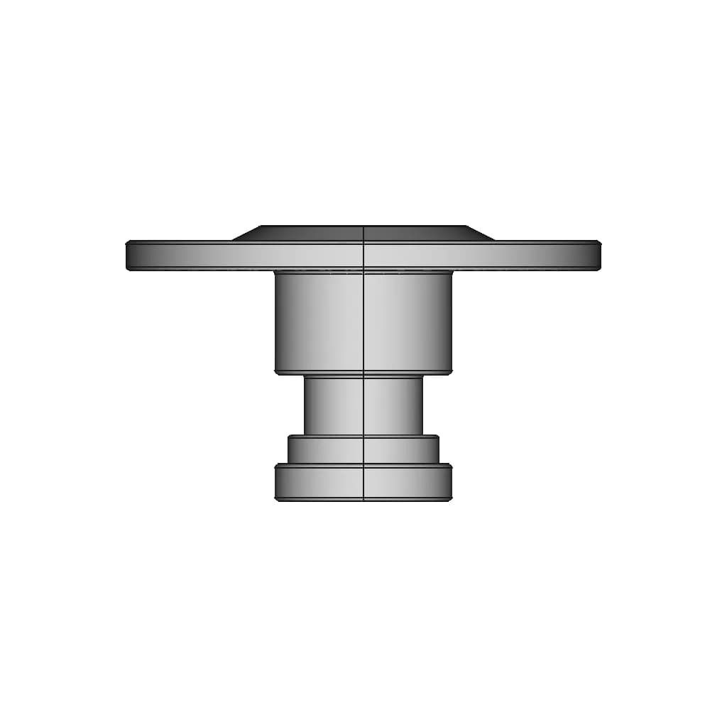 Welding King Pin Perno Rey Soldable - Standard Mechanical Component_0_0_degree_snapshot