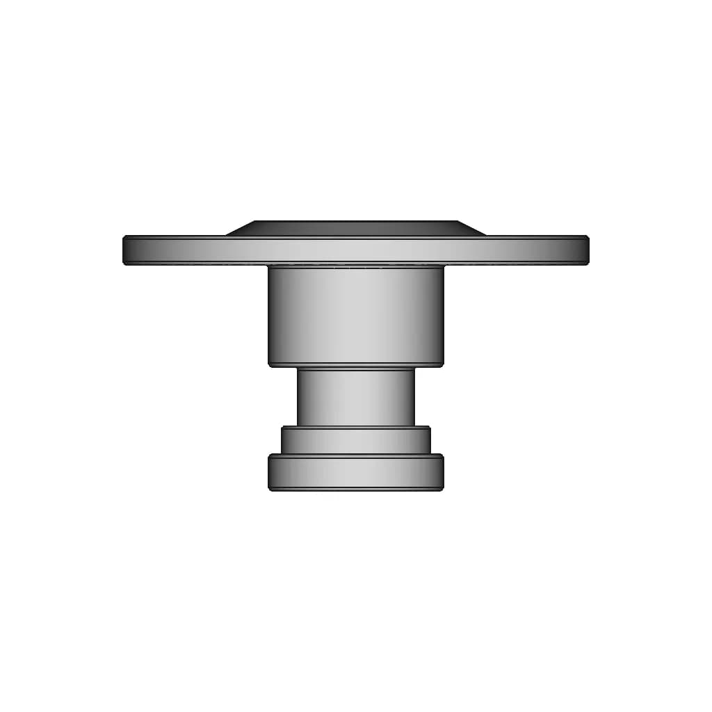 Welding King Pin Perno Rey Soldable - Standard Mechanical Component_0_90_degree_snapshot