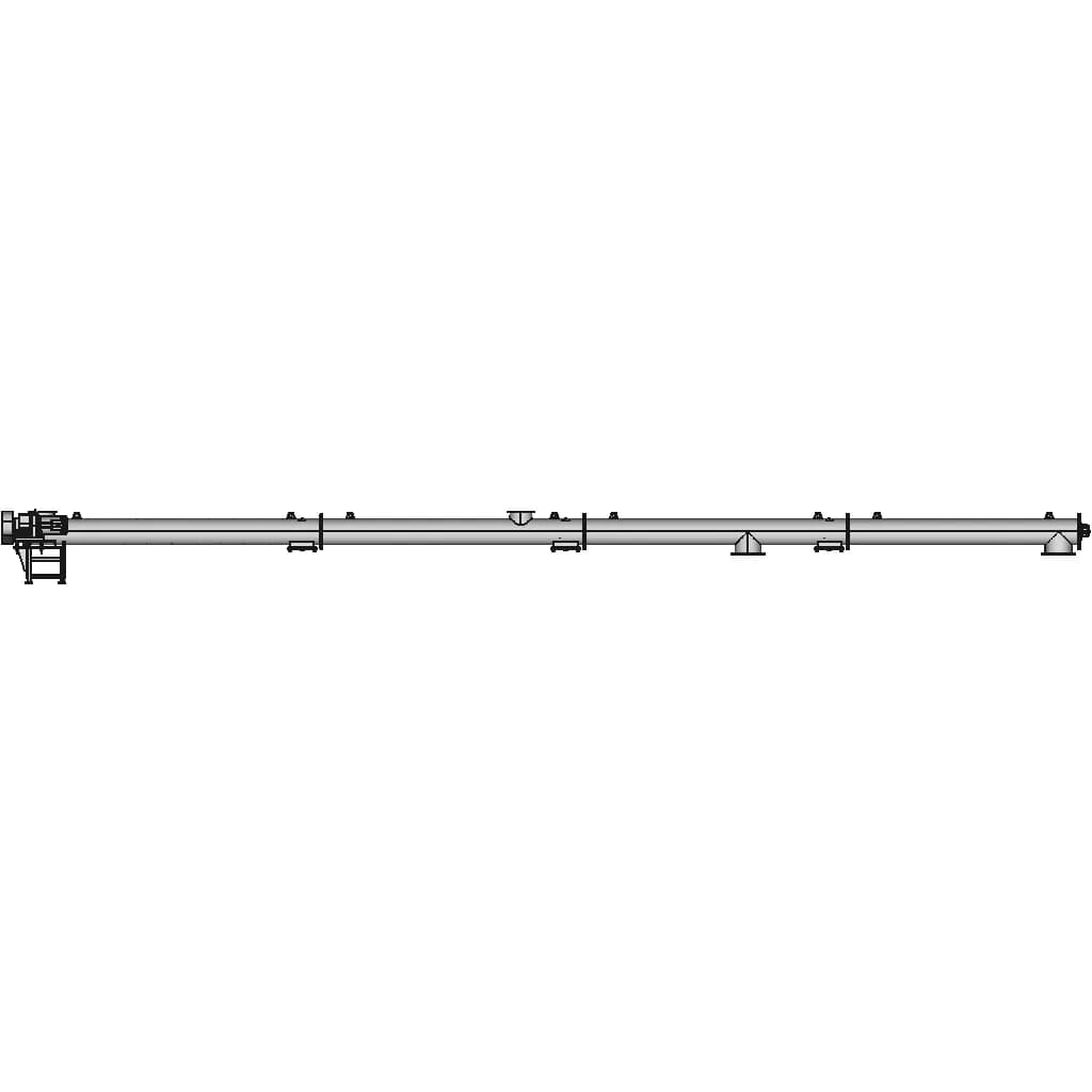 Tubular Screw Conveyors 400 16000 | High-Quality CAD Model_0_90_degree_snapshot