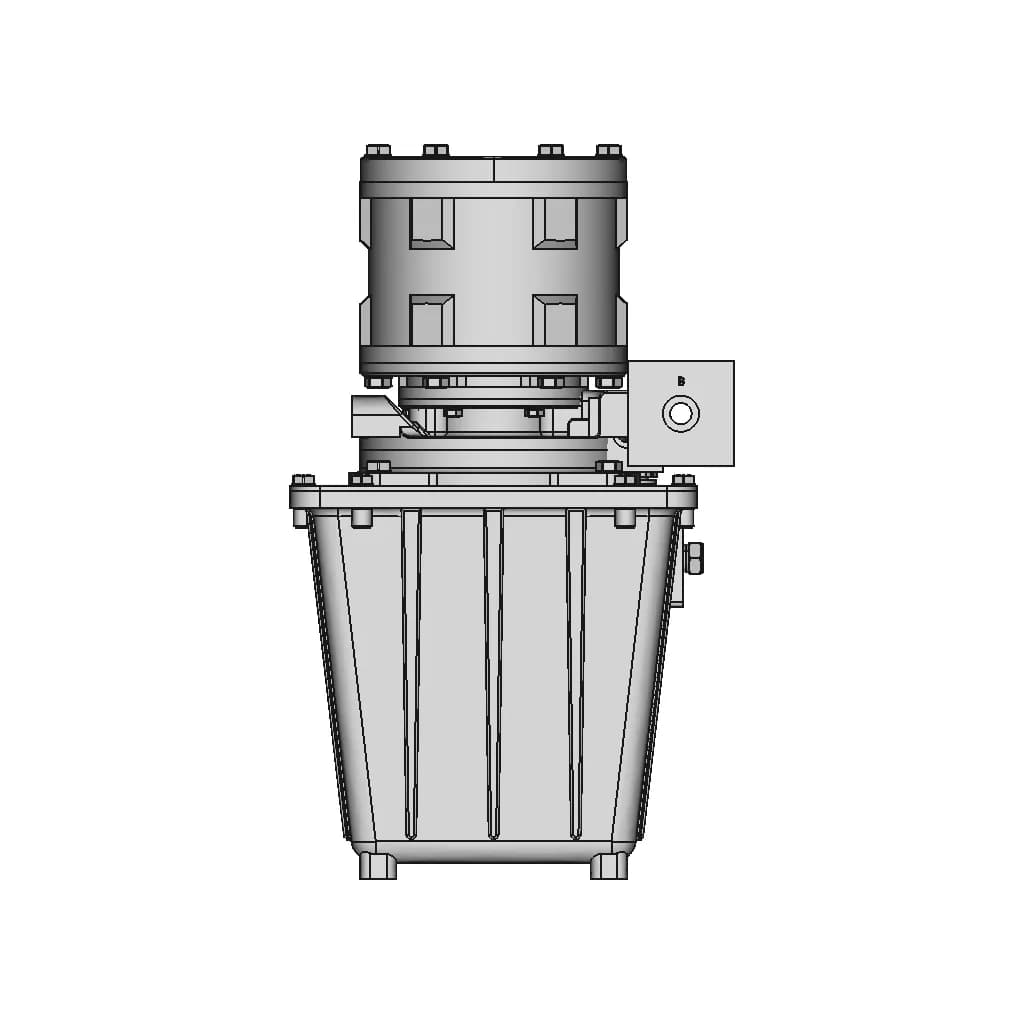 Hydronic Pump P820 30 - Downloadable CAD Representation_0_90_degree_snapshot